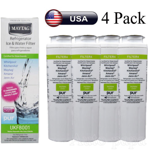 1 Pack DRS2663BW Replacement Refrigerator Water and Ice Filter