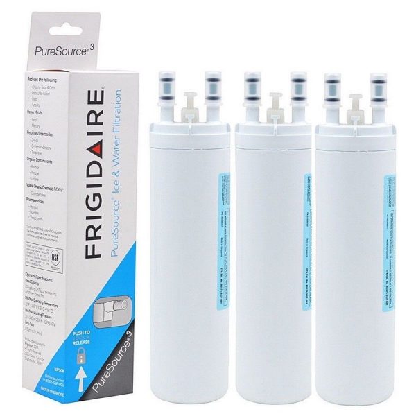 WF3CB (3 Pack) PureSource3 Frigidaire Refrigerator Ice & Water