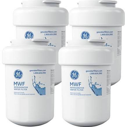 Forretningsmand Ulydighed kæmpe General Electric MWF Refrigerator Water Filter, (PACK OF 4) ge mwf filter