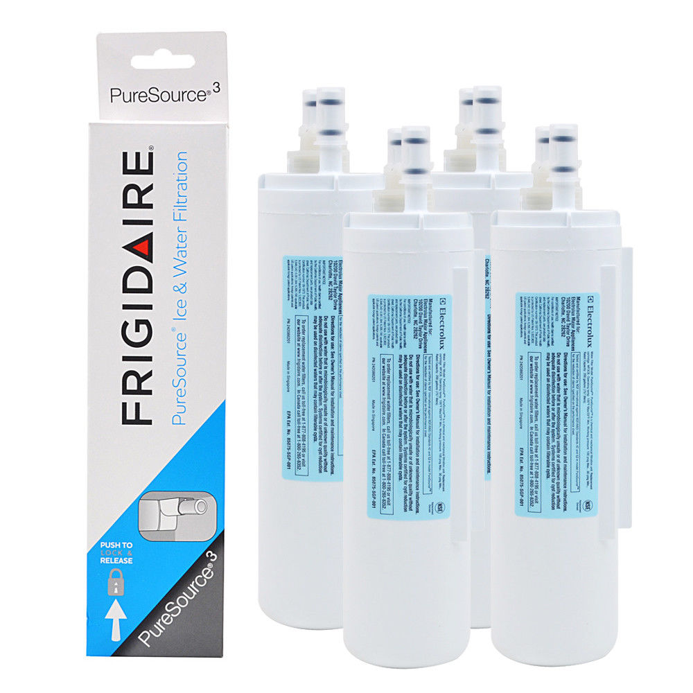5 Pack Frigidaire WF3CB Puresource 3 Water Filter Brand New Genuine Lot