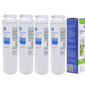 Lot of 2 GE SmartWater MSWF Refrigerator Water Filter Cartridges Genuine OEM 